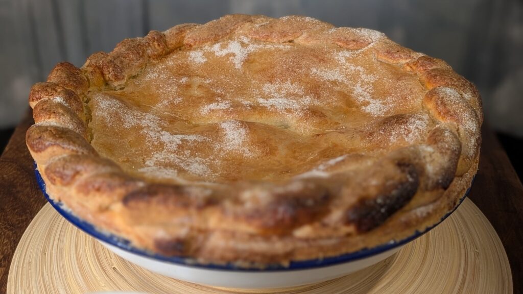 Tarta de manzana con crema pastelera de Shane Smith