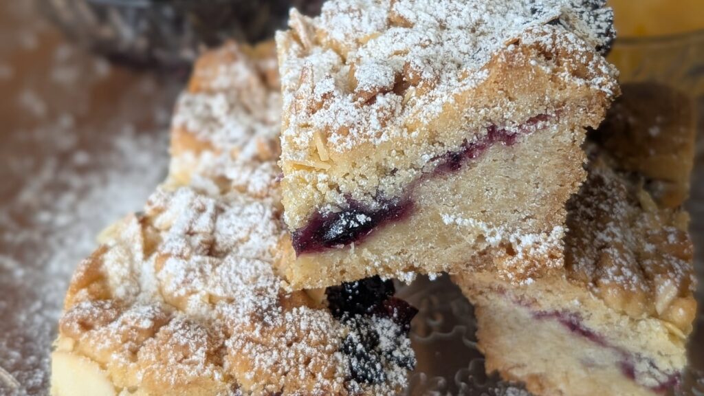 Barritas de shortbread con mermelada de Lilly