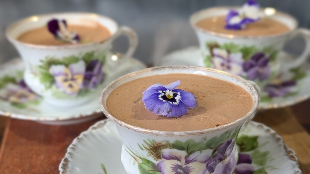Soufflés de café helado de Eunice Power