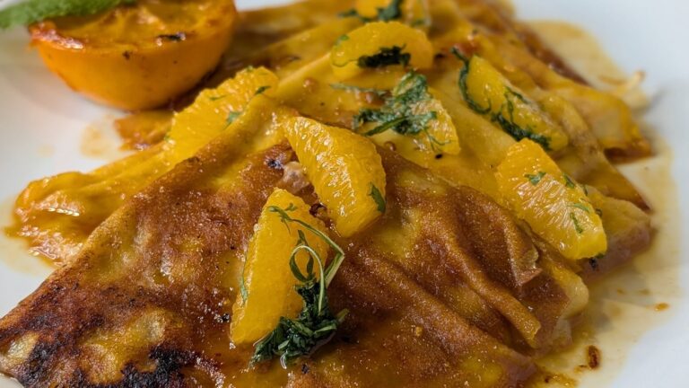 Receta de Crepes Suzette de Derry Clarke: Hoy
