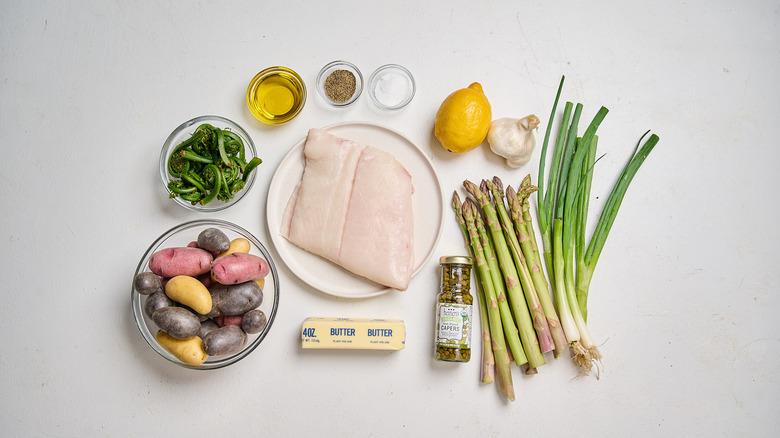 ingredients on a table