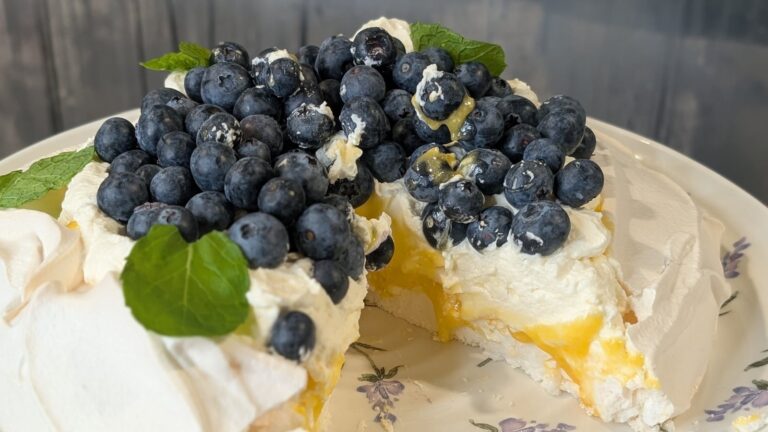 Pavlova de Kay Lehane con crema de limón: Hoy