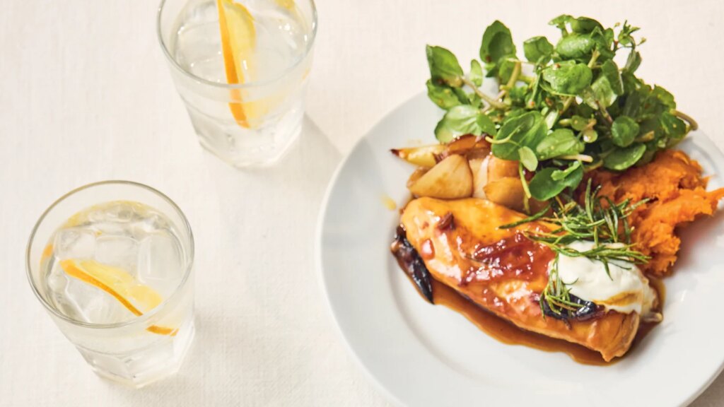 Receta de pollo a la naranja pegajoso en 20 minutos, al estilo Jamie Oliver