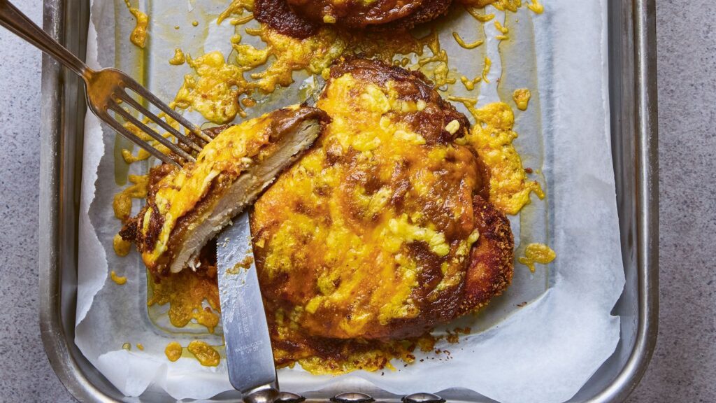 Receta de katsu curry parmo de Tim Anderson