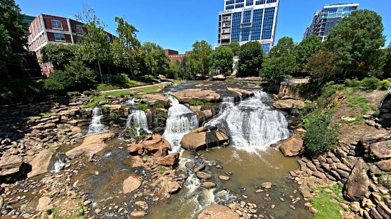 Cascadas at Falls Park on the Reedy