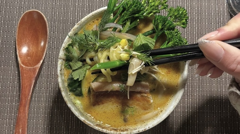 Laksa ramen