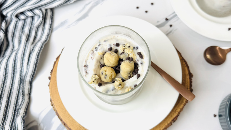 DIY Deluxe Dairy Queen Cookie Dough Blizzard