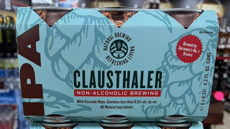 6-pack of Clausthaler non-alcoholic beer