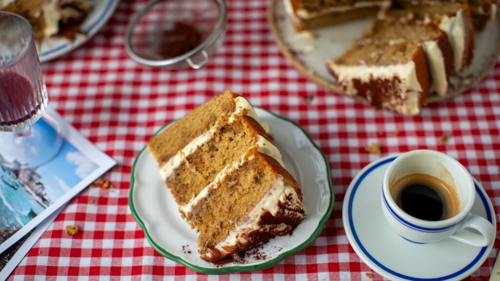 La cocina italiana de Donal: Pastel de tiramisú