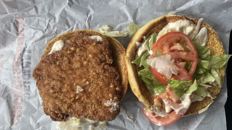 Burger King Royal on paper wrap