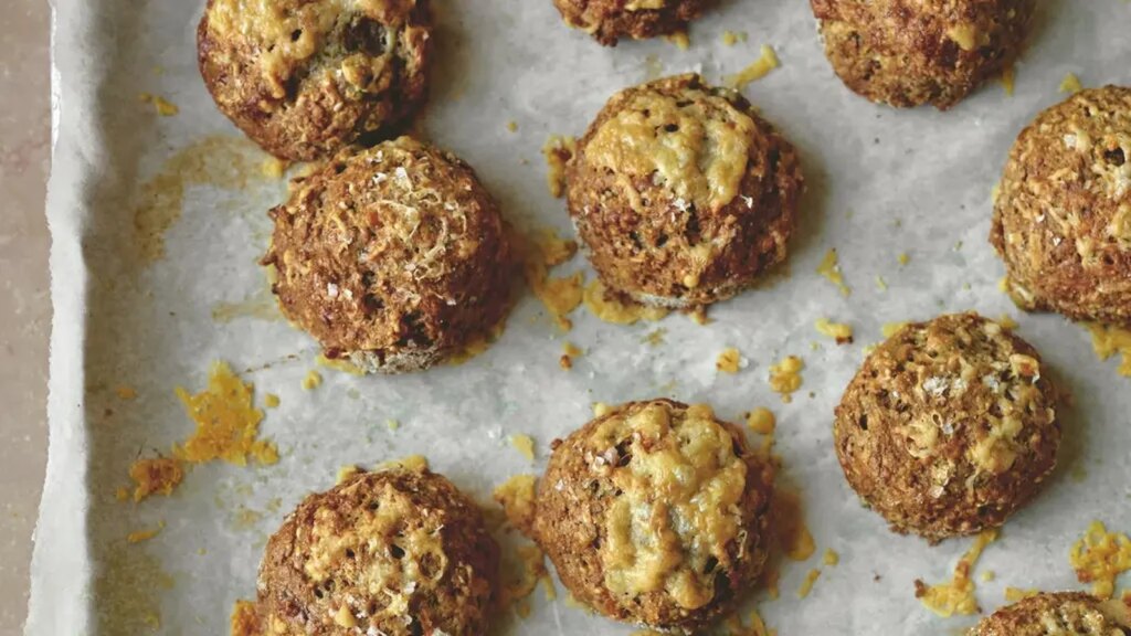Receta de scones con queso y semillas de Tim Spector