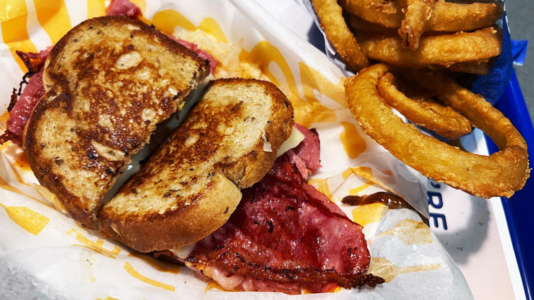 Grilled Reuben Melt at Culver's