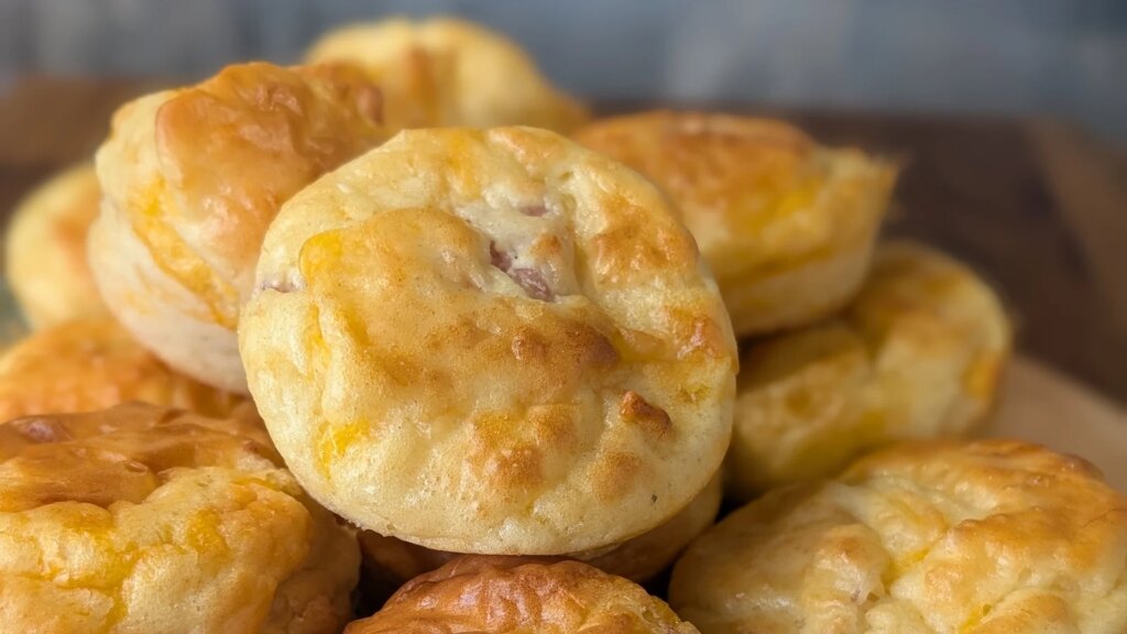 Muffins salados de queso y jamón de Samantha Forrest — Hoy
